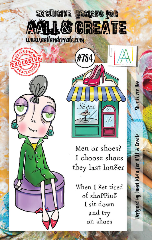 AALL and Create Stamp Set -784 - Shoe Lover Dee