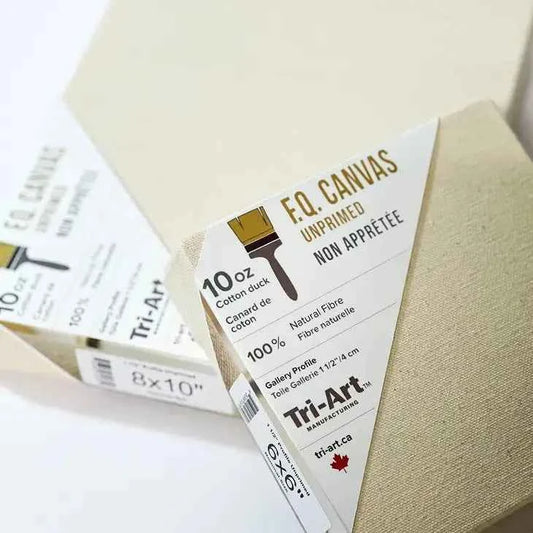 Tri-Art FQ Stretched Canvas - Artist Gallery 1 1/2" Profile Unprimed - 24x36"