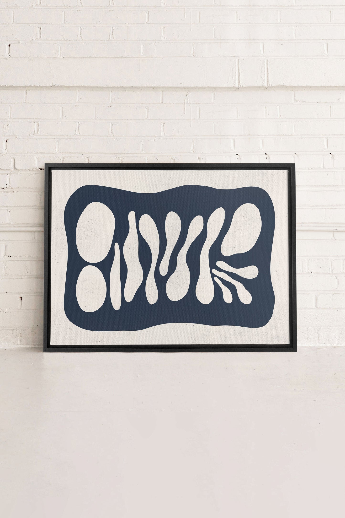 ONDE CRÉATIVE, Oeuvre sur toile étirée