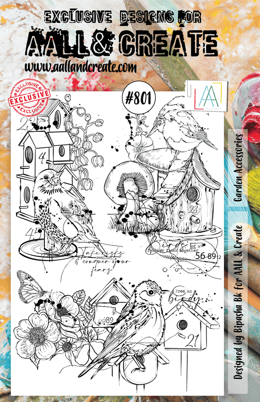 AALL and Create Stamp Set - 801 - Garden Accessories