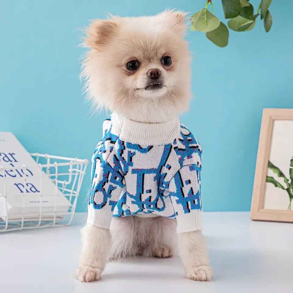 Samantha Cozy Knit Dog Sweater | Everyday Dog Sweater
