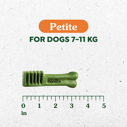 GREENIES Dog Treats Original Petite Natural Dental Care, (45 Treats) 27oz. Pack 🍁 All In One Marketplace Canada