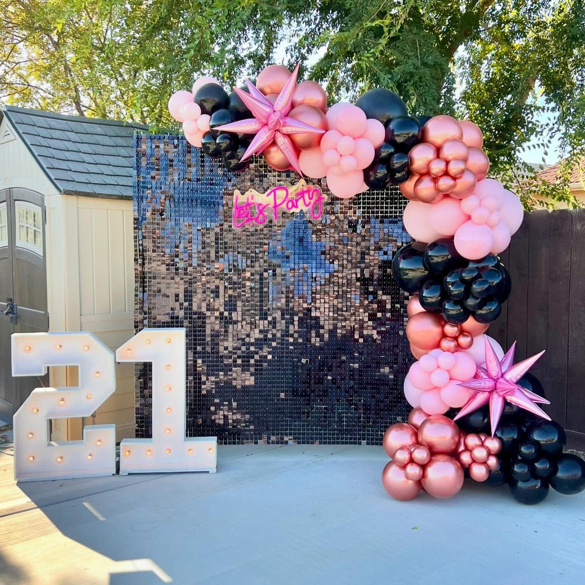 Black Sequin Backdrop Panels 3ftx6ft Glitter Shimmer Wall Background Graduation Party Backdrop for Birthday Anniversary Halloween Engagement Glitter Decor