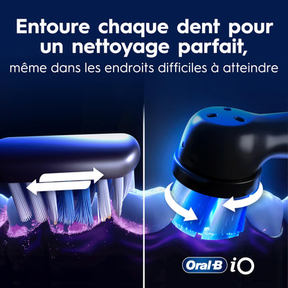 Oral-B iO9 Electric Toothbrush, for the Ultimate Professional Clean Feel, Black Onyx, Rechargeable Electric Toothbrushes, iO Series 9 with 1 Power Toothbrush, 4 Brush Heads, and 1 Charging Travel Case 🍁 All In One Marketplace Canada