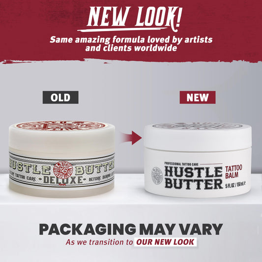 Hustle Butter Tattoo Aftercare 5oz Tattoo Balm, Heals + Protects New Tattoos and Rejuvenates Older Tattoos - 100% Vegan Tattoo Cream No-Petroleum 🍁 All In One Marketplace Canada