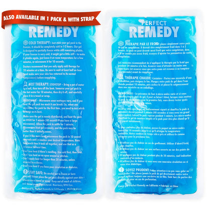 2 Pack Gel Ice Packs for Injuries, Reusable Gel Ice Packs for Muscle Pain, Cold & Hot Pack, Ice Pack for Knee & Back/Neck Ice Pack, Hot Water Bottles Alternative(Blue, Regular) 🍁 All In One Marketplace Canada