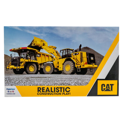 Cat Construction Toys, Steel Excavator 20" - Real Steel Body, Working Metal Bucket & Treads, Ergonomic Handles, Heavy-Duty Construction Vehicle for Indoor/Outdoor Play, Kids Ages 3 + 🍁 All In One Marketplace Canada
