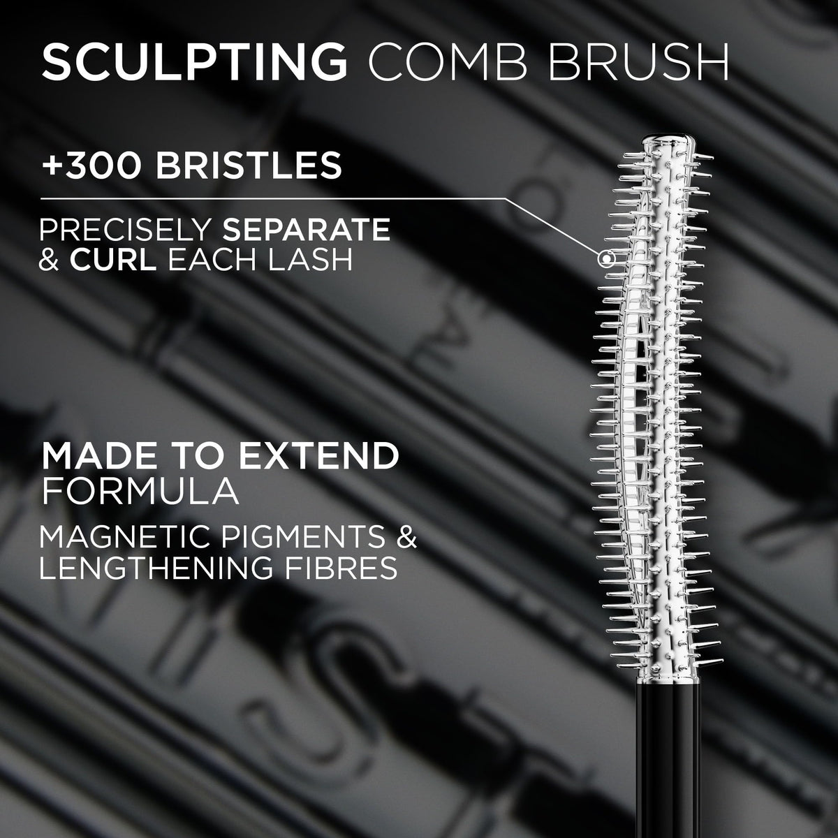 L’Oréal Paris Extensionist Mascara, Lengthening Mascara, Extension-like Length & Volume, For Sensitive Eyes, Clump-Free, True Brown WSH, 9.9 mL 🍁 All In One Marketplace Canada