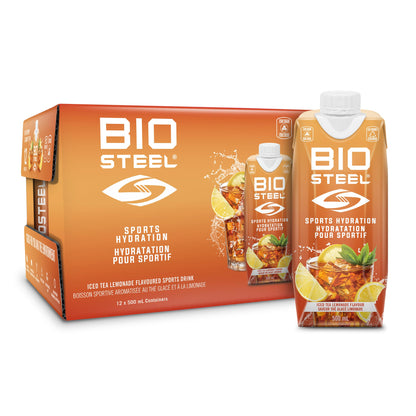 BioSteel Electrolyte Sports Drink, Iced Tea Lemonade, 12-Pack, Zero Sugar 🍁 All In One Marketplace Canada