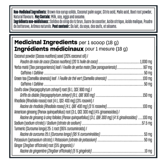 Vega Sport Pre-Workout Energizer, Berry (30 Servings) Vegan Preworkout Energy Powder, Gluten Free, 100mg Caffeine, Non GMO, 540g (Packaging May Vary) 🍁 All In One Marketplace Canada