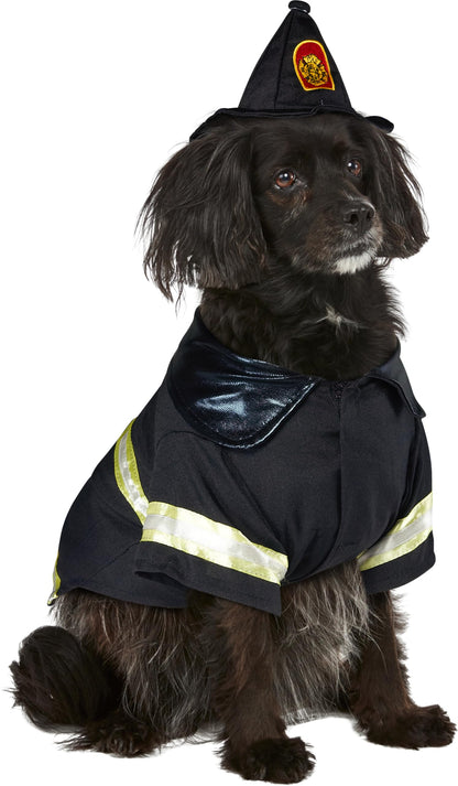 Rubies Costume Co Halloween Classics Collection Pet Costume, Medium, Fire Fighter
