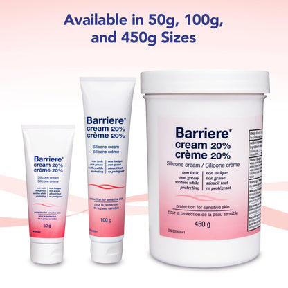Barriere Silicone Cream for Chapped Skin, Skin Irritants, and Diaper Rash, Non-Greasy, Easy To Apply Skin Cream, 450 gram 🍁 All In One Marketplace Canada