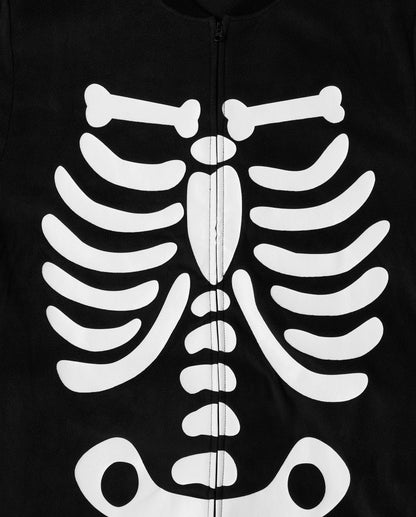 The Children's Place Baby Family Matching, Holiday Pajama Sets, Fleece, Halloween Skeleton, X-Large