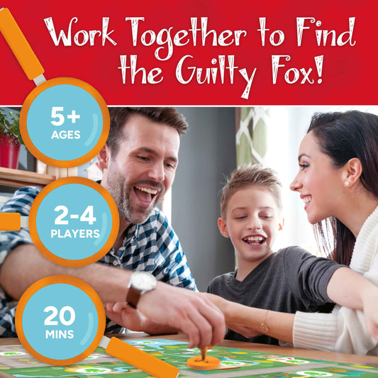 Gamewright Outfoxed! A Cooperative Whodunit Board Game for Kids 5+ 🍁 All In One Marketplace Canada