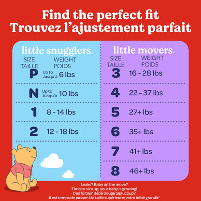 Huggies Size 1 Diapers, Little Snugglers Diapers, Size 1 (8-14 lbs), 198 Count (6 packs of 33), Packaging May Vary 🍁 All In One Marketplace Canada