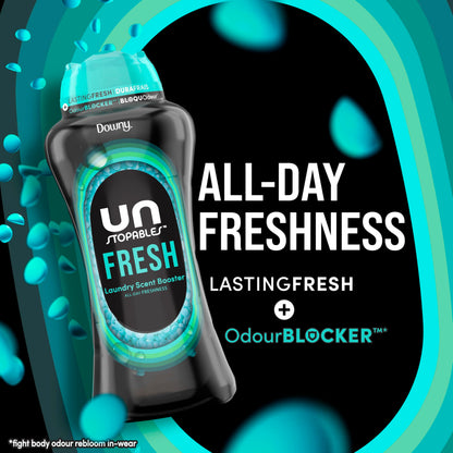 Downy Unstopables In-Wash Laundry Scent Booster Beads, Fresh, 853 Grams 🍁 All In One Marketplace Canada