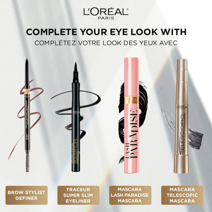 L’Oréal Paris Telescopic Mascara, Eyelash Lengthening Mascara, Unique Non-Clumping Formula Delivering Intense Length For Sensitive Eyes, Black, 8 ml 🍁 All In One Marketplace Canada