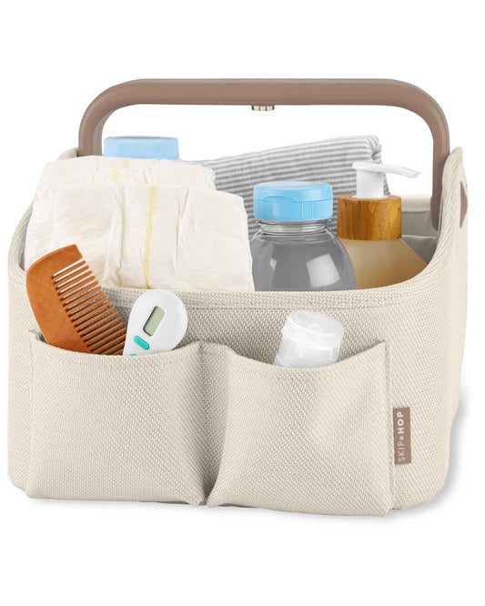 Skip Hop Diaper Caddy Organizer with Touch Sensor Night Light, Nursery Style, Oat 🍁 All In One Marketplace Canada