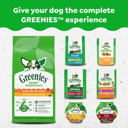 GREENIES Dog Treats Original Teenie Natural Dental Care, (43 Treats) 12oz. Pack 🍁 All In One Marketplace Canada