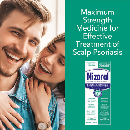 Nizoral Scalp Psoriasis Shampoo - Maximum Strength 200ml 🍁 All In One Marketplace Canada