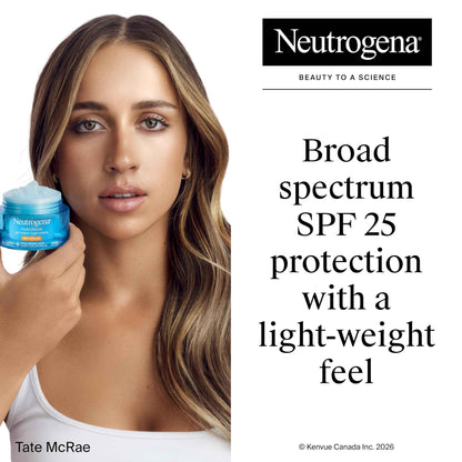 Neutrogena Hydro Boost Gel Cream Face Moisturizer with Sunscreen SPF – Hyaluronic Acid for Hydrated Skin – Fast Absorbing, Oil-Free, Non-Comedogenic 47mL 🍁 All In One Marketplace Canada