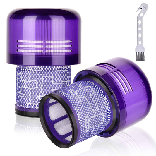 Leadaybetter Filter Replacement for Dyson V11 SV14 SV15 SV17 SV28 Animal Extra Torque Drive Complete, V15 SV22 SV47 Detect Submarine Vacuum, Compare to Part 970013-02 (2 Pack Filters) 🍁 All In One Marketplace Canada