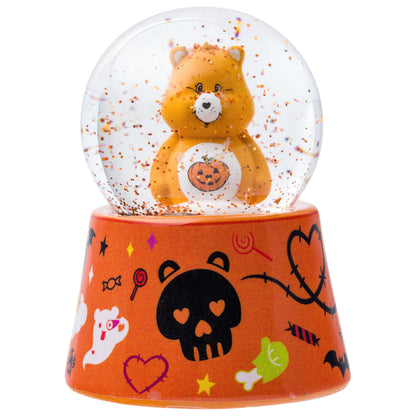 Silver Buffalo Care Bears Halloween Boxed Light Up Snow Globe Featuring Trick or Sweet Bear, 45mm