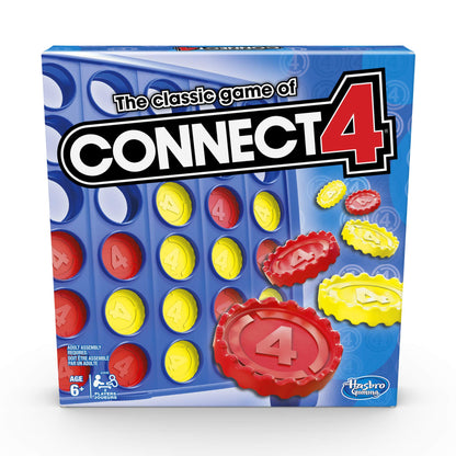 Connect 4 Classic Grid Board Game, 4 in a Row Game, Strategy Board Games for Kids, 2 Player Board Games for Family and Kids, Ages 6 and Up 🍁 All In One Marketplace Canada