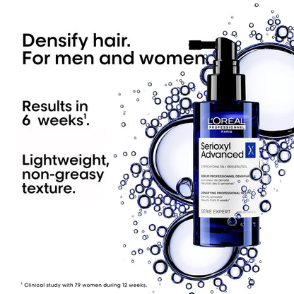 L'Oreal Professionnel Serioxyl Advanced Density Activator, Hair Thickening Serum for Thinning Hair, Promotes Growth & Density, 90 ML 🍁 All In One Marketplace Canada