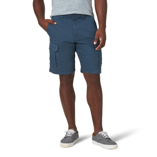 Wrangler Authentics Men's Classic Cargo Stretch Short, Midnight Blue, 36 🍁 All In One Marketplace Canada