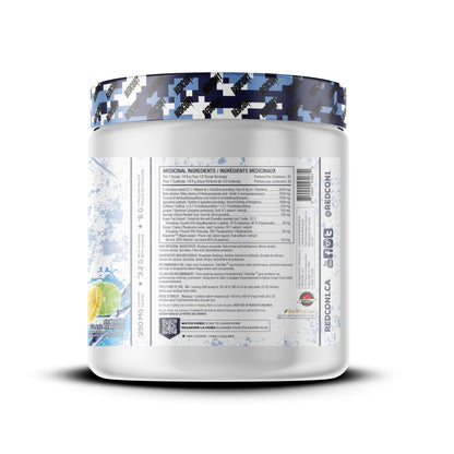 REDCON1 Total War Pre Workout Powder, Arctic Ice - Beta Alanine + Citrulline Malate Vegan & Keto Friendly Preworkout for Men & Women with 250mg of Caffeine - Fast Acting HMB (30 Servings) 🍁 All In One Marketplace Canada