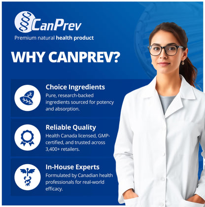 CanPrev D3 & K2 Vitamins 120 Softgels, 120-Day Supply, 1000IU Vitamin D3 & 120mcg K2, Supports Strong Bones, Teeth & Heart Wellness, Easy-to-Absorb with Organic Coconut Oil, No GMO, Gluten, Soy, Dairy 🍁 All In One Marketplace Canada
