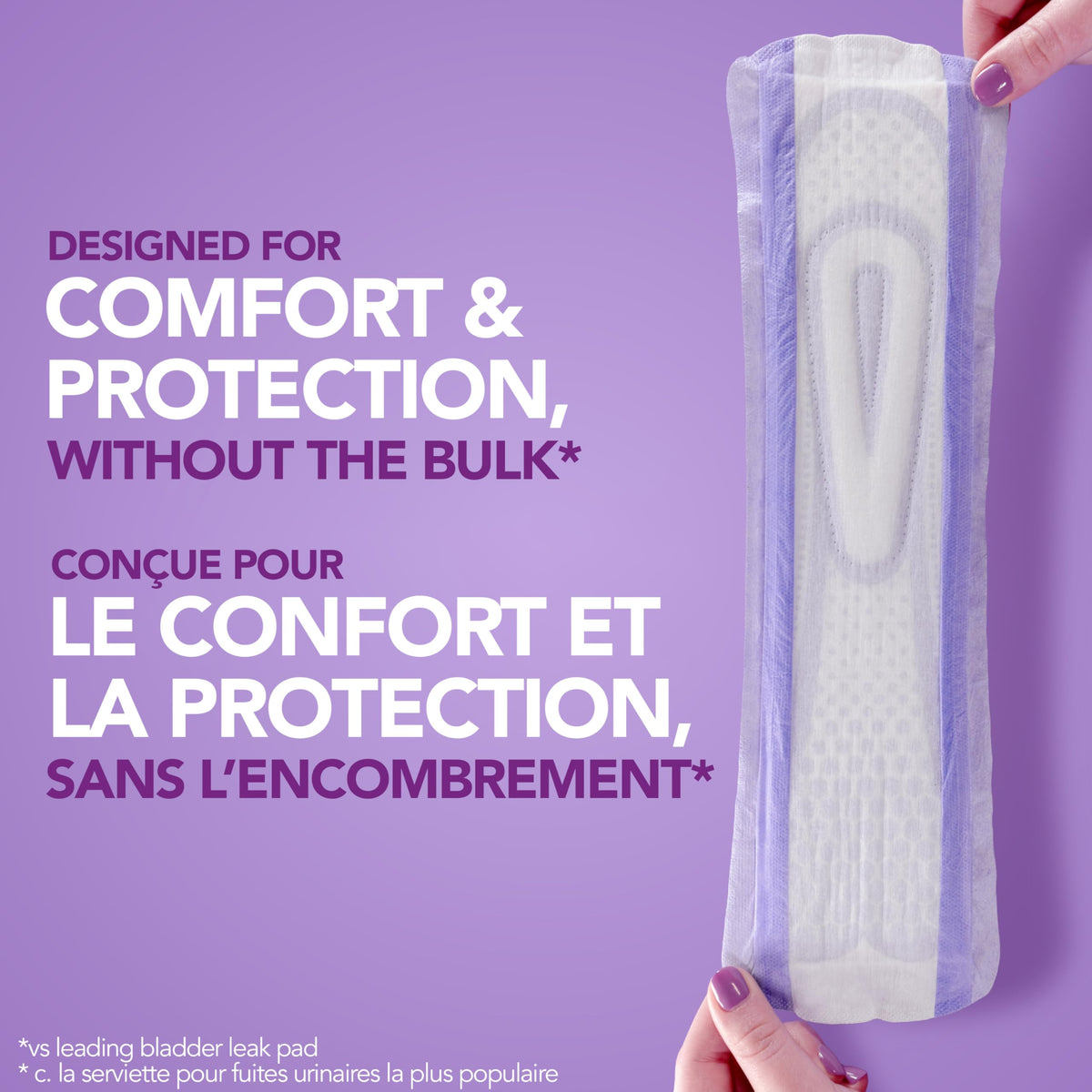 Poise Ultra Thin Incontinence Pads with Wings, Moderate Absorbency, Bladder Control Pads, 90 Count (3 Packs of 30) 🍁 All In One Marketplace Canada