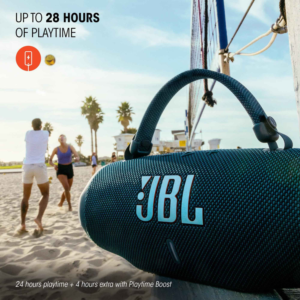 JBL Charge 6 - Portable Waterproof & Drop-Proof Bluetooth Speaker, Bold Pro Sound with AI Sound Boost, 28Hrs of Playtime, Built-in powerbank & Comes with a Sturdy/Removable Carrying Strap (Black) 🍁 All In One Marketplace Canada