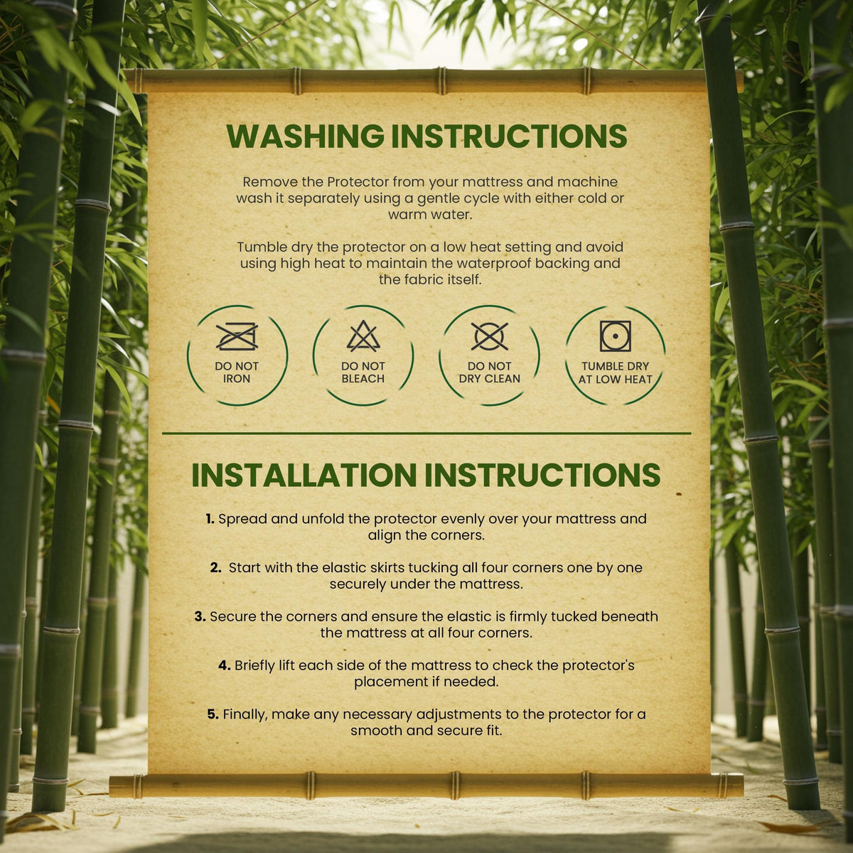 Utopia Bedding Waterproof Mattress Protector Twin Size, Bamboo Viscose Mattress Cover 200 GSM, Fits 15 Inches Deep, Breathable, Fitted Style with Stretchable Pockets (Pack of 2) 🍁 All In One Marketplace Canada