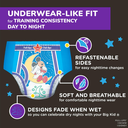 Pull-Ups Boys' Night-Time Potty Training Pants, 3T-4T, 108 Count 🍁 All In One Marketplace Canada