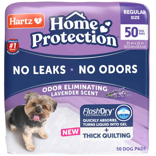 Hartz Home Pro Odor Eliminating Dog Pads, 50-Count 🍁 All In One Marketplace Canada