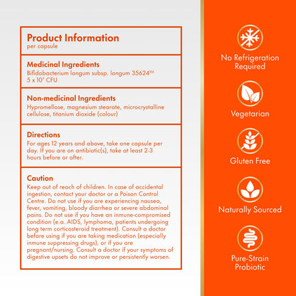 Align Advanced Probiotic Digestive Support, IBS Symptom Relief: Gas, Abdominal Discomfort, Bloating, Helps Healthy Intestinal Flora for Women & Men, 21 Capsules 🍁 All In One Marketplace Canada