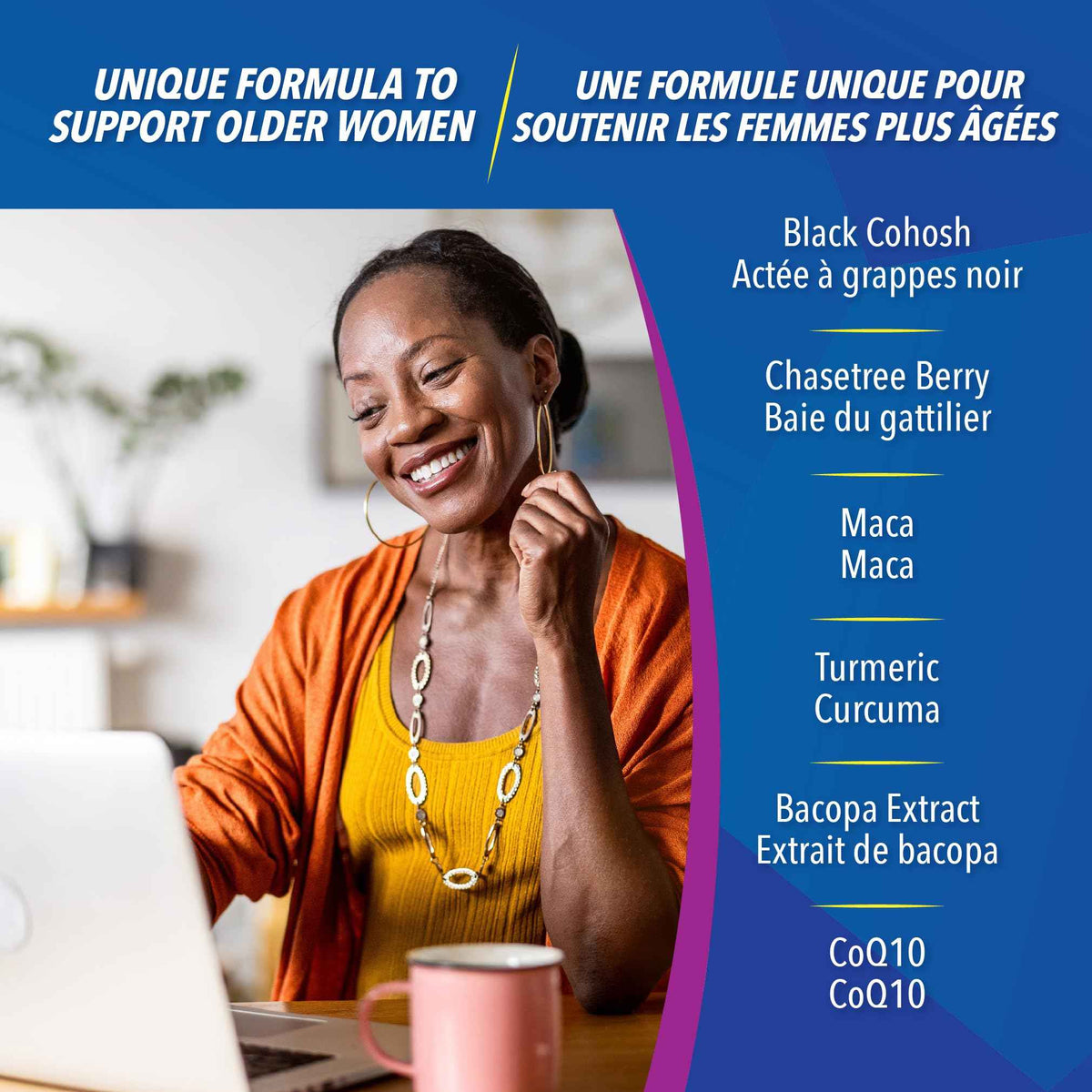 Progressive Advanced Multivitamin for Women 50+, with Black Cohosh, Chastetree, Maca, Turmeric, and CoQ10. Supports Menopause, Immunity, Heart Health, Joint Health, and Inflammation, 100% Complete, Canadian-Made, 120 Count 🍁 All In One Marketplace Canada