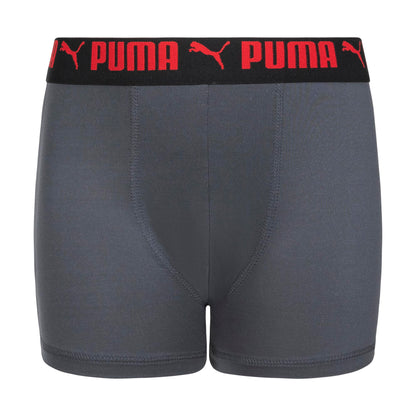 Puma Boys' 5 Pack Performance Boxer Briefs, Grey/Bright, Large 🍁 All In One Marketplace Canada