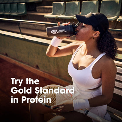 Optimum Nutrition Gold Standard 100% Whey Protein Powder, 2.270g - Strawberry - 73 servings (packaging may vary) 🍁 All In One Marketplace Canada