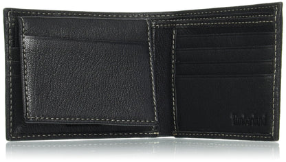 Timberland Men's Leather RFID Blocking Passcase Security Wallet, Black, One Size 🍁 All In One Marketplace Canada