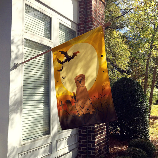 Caroline's Treasures BB4339CHF Halloween Dogue de Bourdeaux Flag Canvas House Size, Large, Multicolor