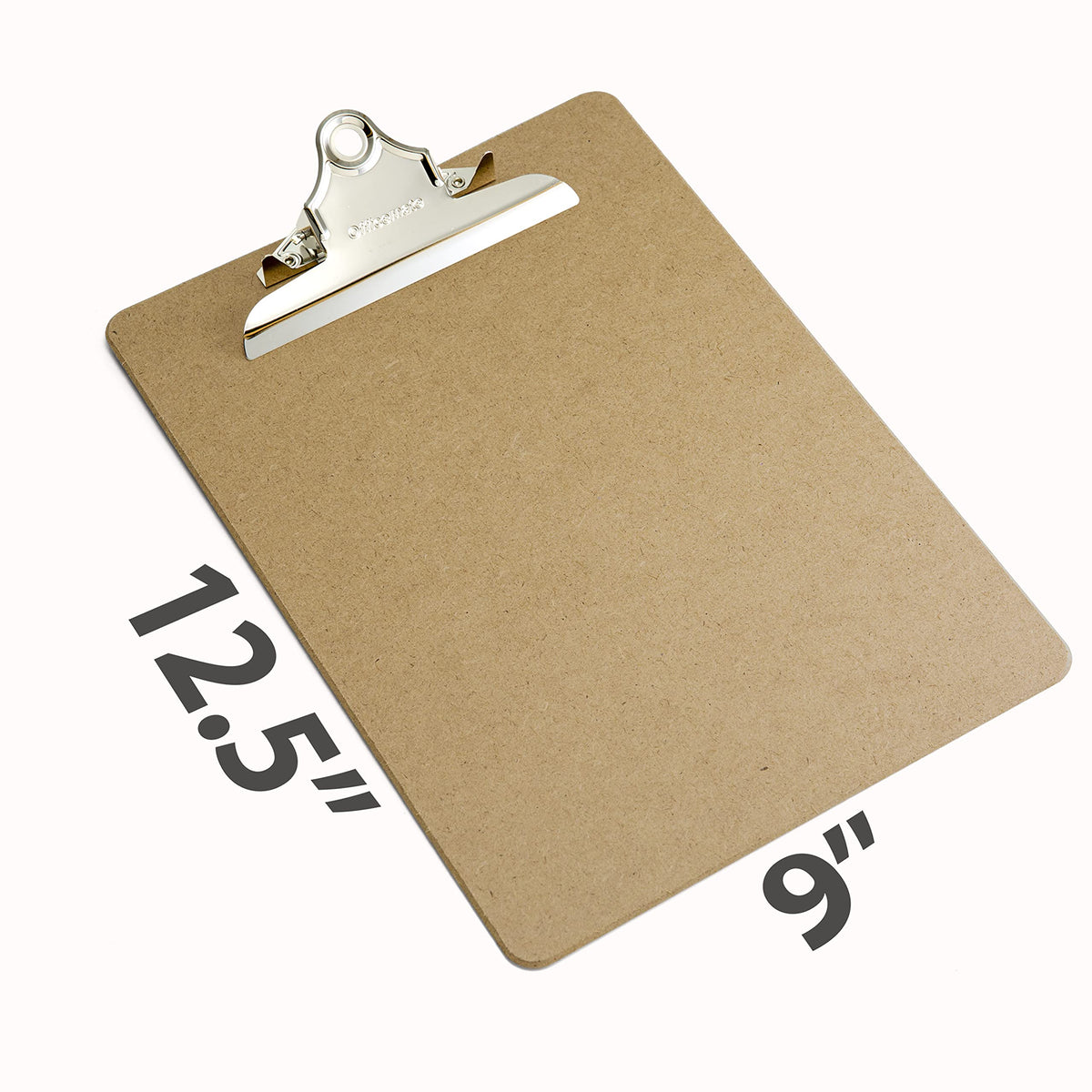 Officemate Recycled Wood Clipboards, 6 Inch Clip, 6 Pack Clipboards, Letter Size (9 x 12.5 Inches), Brown (83706) 🍁 All In One Marketplace Canada