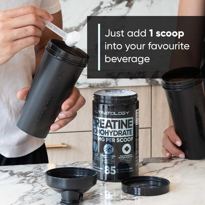 Pure Micronized Creatine Dissolves Easily | Creatine Monohydrate Powder 425g - For Increased Muscle Growth & Performance - Supports Athletic Performance - Creatine Powder for Workouts - 85 Servings 🍁 All In One Marketplace Canada