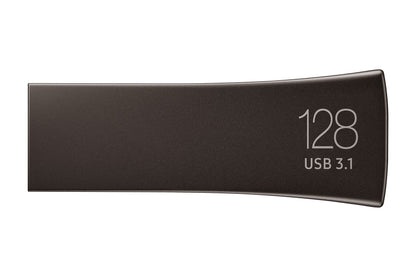 Samsung BAR Plus 128GB - 400MB/s USB 3.1 Flash Drive Titan Gray (MUF-128BE4/AM) [Canada Version]
