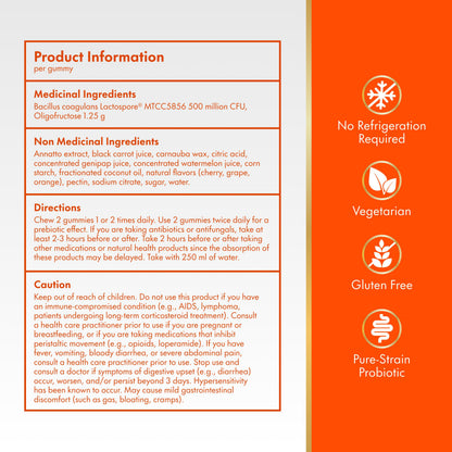 Align DUALBIOTIC PREbiotic + PRObiotic Gummies for Women & Men, Helps Support a Healthy Digestive System, Made With Naturally Fruit Flavours, 60 Count 🍁 All In One Marketplace Canada