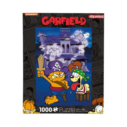 Aquarius Garfield Halloween Puzzle (1000 Piece Jigsaw Puzzle) - Glare Free - Precision Fit - Virtually No Puzzle Dust - Officially Licensed Garfield Collectibles - 20x28 Inches