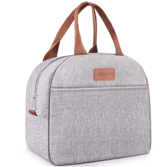 Lunch Bag for Women & Men Adult Insulated Lunch Box, Small Leakproof Cooler Food Lunch Containers Reusable High Capacity Lunch Tote Bags for Work, Travel, Outdoor 🍁 All In One Marketplace Canada