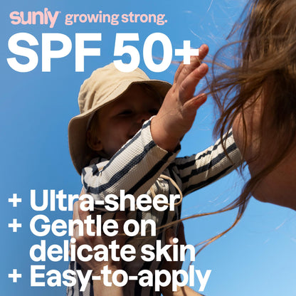 ATTITUDE Baby Mineral Sunscreen SPF 50, Broad Spectrum Zinc Oxide, EWG Verified, Mineral-Based, Non-Nano, Lightweight Cream for Face & Body, Gentle Formula, Unscented, 80 grams 🍁 All In One Marketplace Canada